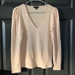 J. Crew Princess Sleeve V-Neck Sweater